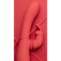  Loveline Vibro Swinging Rabbit 22 cm Rose